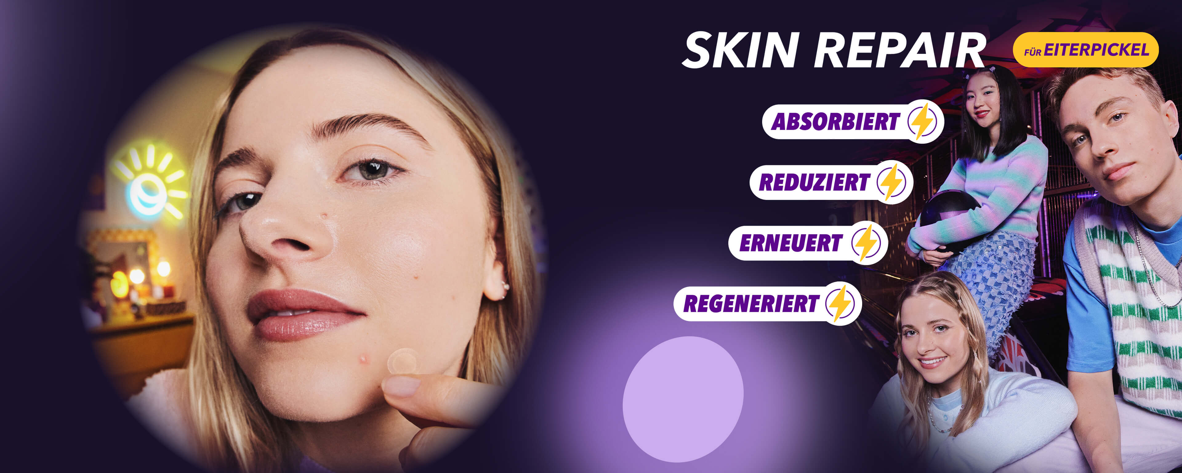 LASS DICH VON PICKELN NICHT AUFHALTEN